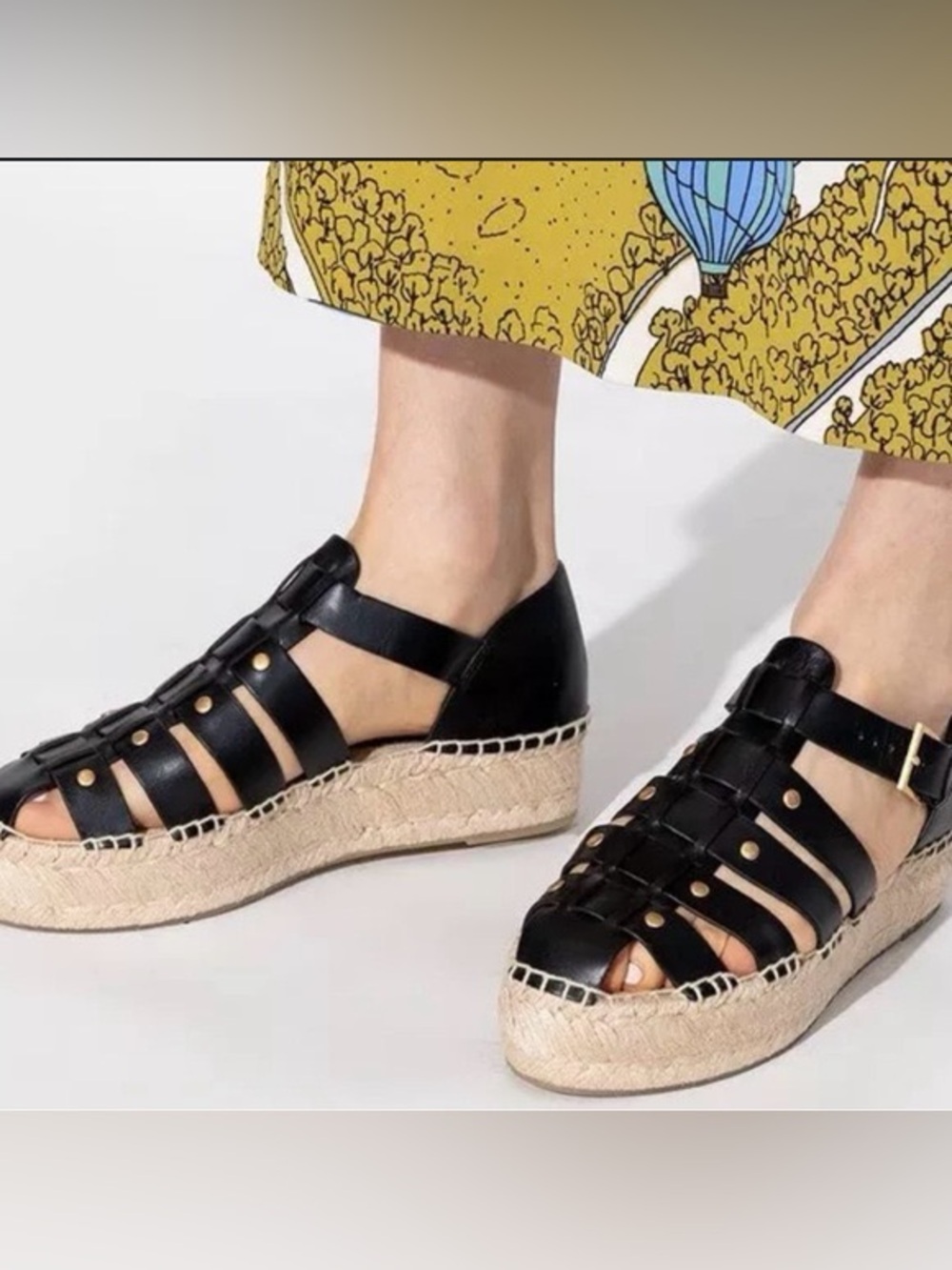 Tory Burch Studded Fisherman Sandals, Size 11